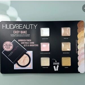 🍒4/$25🍒 Huda Beauty Easy Bake Baking & Setting Powder Sample Card - All Shades
